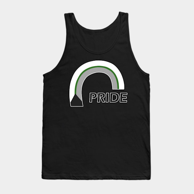 Demiromantic rainbow pride Tank Top by Alyen